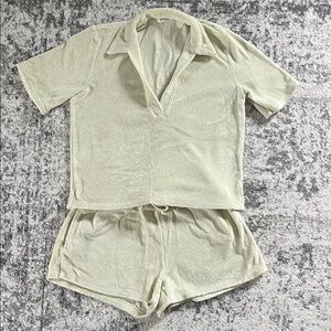 Wilfred Free Soft Terry Short Set - soft lemon 🍋